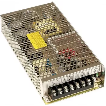 MEAN WELL RD-125-1224 125W kahe väljundiga AC/DC toiteplokk 12V 7A + 24V 2.5A