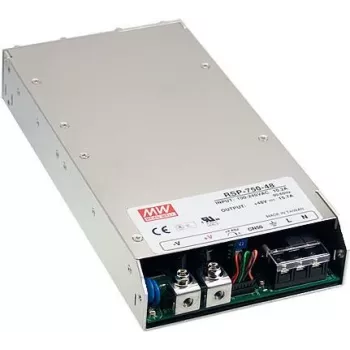 MEAN WELL RSP-750-24 750W 24V 31.3A suletud toiteplokk PFC-ga ja 1U madala profiiliga