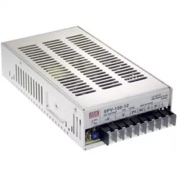MEAN WELL SPV-150-48 153.6W 48V 3.2A üksikväljundiga AC/DC suletud lülitustoiteallikas aktiivse PFC ja passiivse jahutusega