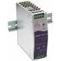 MEAN WELL WDR-120-24 DIN-liinile mõeldud toiteplokk 120W 24V 5A tööstuslik metall