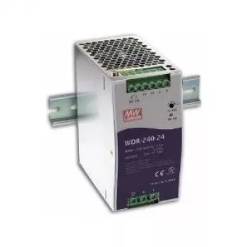 MEAN WELL WDR-240-48 DIN-liinil toiteallikas 240W 48V 5A 3-faasiline sisend