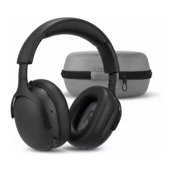MEDION LIFE HX-1 Plus Over-Ear kõrvaklapid must ANC Bluetooth 5.2 100h aku IPX4