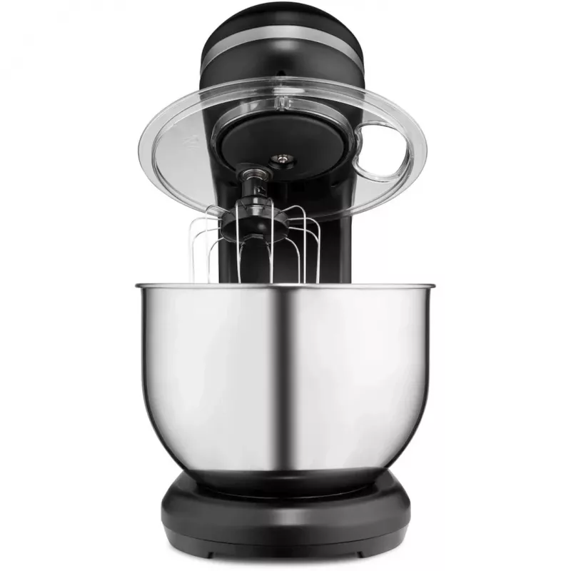 MEDION LIFE MD18420g Digitaalne Köögikombain 500W mootor, 1000W kuumutus, 2,2L kauss, 10 kiirust + turbo, LCD-ekraan, roostevaba teras, must