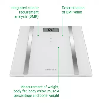 Medisana BS 483 Body Analysis Scale with Bluetooth
