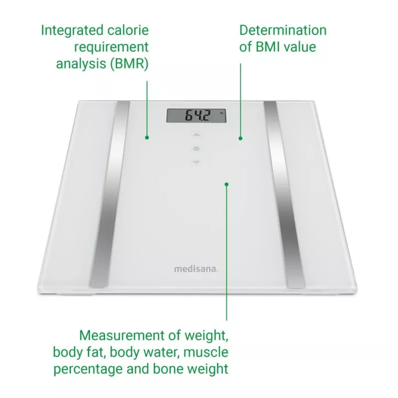 Medisana BS 483 Body Analysis Scale with Bluetooth