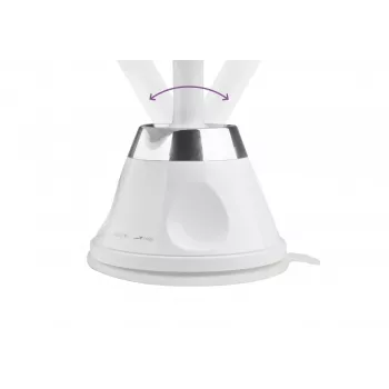 Medisana CM 850 LED kosmeetikapeegel 5x suurendusega, päevavalgusvalge LED, puutesensor, 360° pöörlemine, hõbedane