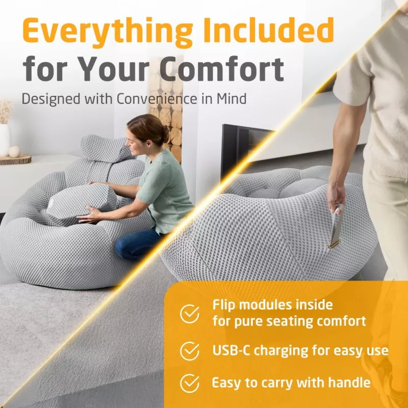 Medisana RS100 Bubble Sofa massaažiga, hall