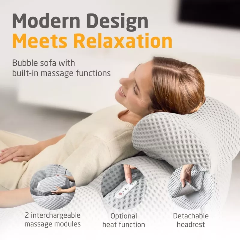 Medisana RS100 Bubble Sofa massaažiga, hall