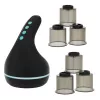 MEDIVON Eclipse Cupping Massager with Cups - Dynamic Vacuum Therapy, Red Light & Heat, 12 Levels, Cordless
