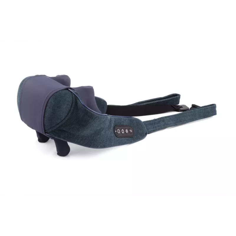 Medivon Hyperion Collar Shiatsu kaela- ja õlamassaažiseade soojendusega, 8 massaažipead, 3 intensiivsustaset, must/hall