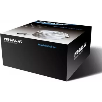 Megasat 100146 koaksiaalkaabel 20 m F-tüüp valge