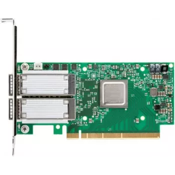 Mellanox NVIDIA ConnectX-5 EN MCX516A-CDAT võrguadapter - 100GbE kahe pordiga QSFP28 PCIe 4.0 x16 täiskõrgusega kronstein must