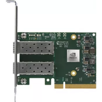 Mellanox NVIDIA ConnectX-6 Lx EN võrguadapter - krüpto keelatud, turvalise alglaadimisega - PCIe 4.0 x8 - 2x SFP28 25GbE