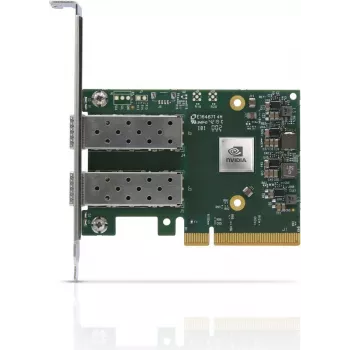 Mellanox NVIDIA ConnectX-6 Lx EN võrguadapter - krüpto keelatud, turvalise alglaadimisega - PCIe 4.0 x8 - 2x SFP28 25GbE