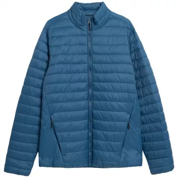 Men's Down Jacket 4F M239 Denim Blue 4FAW23TDJAM239 32S