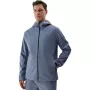 Meeste Softshell-jakk 4F M283 Denim – veekindel ja tuulekindel kapuutsiga, suurus L