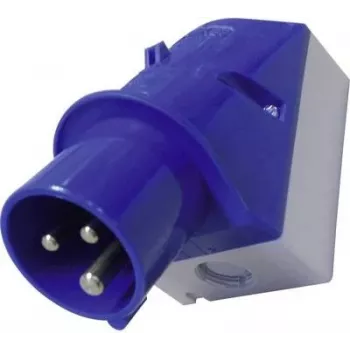 MENNEKES CEE-CARA seinale kinnitatav pistik 16 A 3-pooluseline 230 V 6h IP44 sinine