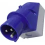 MENNEKES CEE-CARA seinale kinnitatav pistik 16 A 3-pooluseline 230 V 6h IP44 sinine