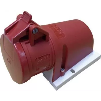 MENNEKES CEE seinale paigaldatav pistikupesa 16 A 5-pooluseline 6h 400 V IP44 TwinCONTACT