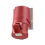 MENNEKES CEE seinale paigaldatav pistikupesa 16 A 5-pooluseline 6h 400 V IP44 TwinCONTACT