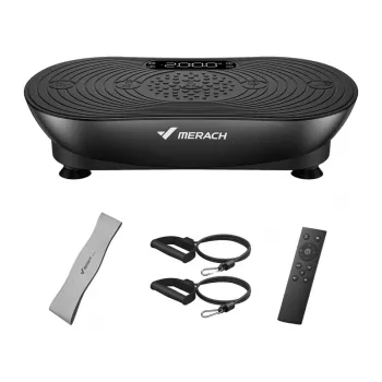MERACH MR-2533B1-EU Vibratsiooniplatvorm (Must)