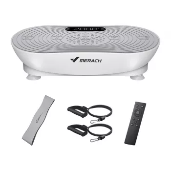 MERACH MR-2533W1-EU Vibratsiooniplatvorm (Valge)