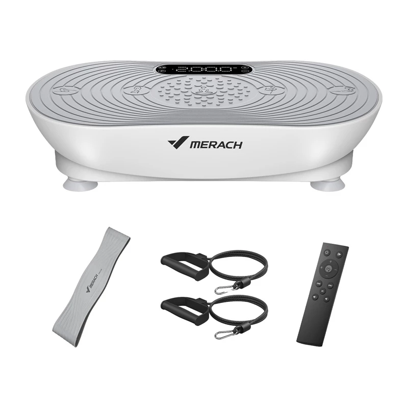 MERACH MR-2533W1-EU Vibratsiooniplatvorm (Valge)
