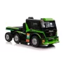 Mercedes Truck + Trailer XMX622B Green LCD Battery-Powered Toy