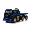 Mercedes Truck + Trailer XMX622B Navy Blue LCD Battery-Powered Toy