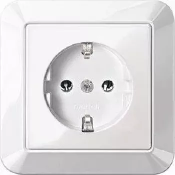 Merten MEG2301-1025 Schuko pistikupesa, 16 A, süvispaigaldatav, polaarvalge