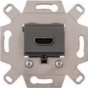 Merten MEG4583-0000 HDMI pistikupesa moodul, hall, süvispaigaldus, 4K UHD, System M