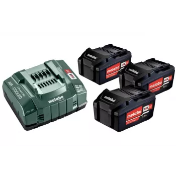 Metabo 685048000 Juhtmeta tööriista aku ja laadija komplekt