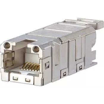 METZ BTR äärikusisestus RJ45 moodul Cat.6 varjestatud Keystone pesa 1401100810MI