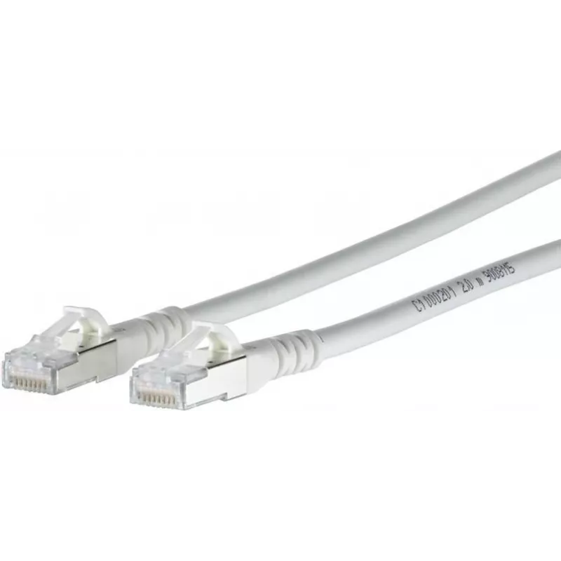 METZ CONNECT 1308451588-E 1,5 m Cat6a S/FTP (S-STP) valge võrgukaabel