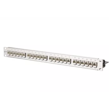 METZ CONNECT 130B11P1-E Cat.6A varjestatud RJ45 Keystone moodul – hõbedane, tööriistavaba, 10GBase-T 130B11P1-E-90