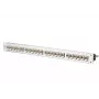 METZ CONNECT 130B11P1-E Cat.6A varjestatud RJ45 Keystone moodul – hõbedane, tööriistavaba, 10GBase-T 130B11P1-E-90