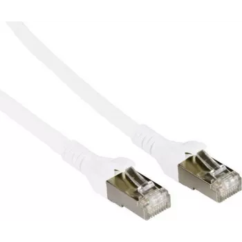 METZ CONNECT Cat.6A S/FTP patchkaabel RJ45 - RJ45, 10GBase-T, 0,5m, hall, LSZH, kullatud kontaktid 1308455088-E
