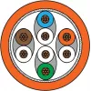METZ CONNECT Cat6a SF/UTP võrgukaabel 1 m oranž