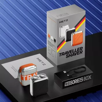 Metz Traveller Shaver, Orange