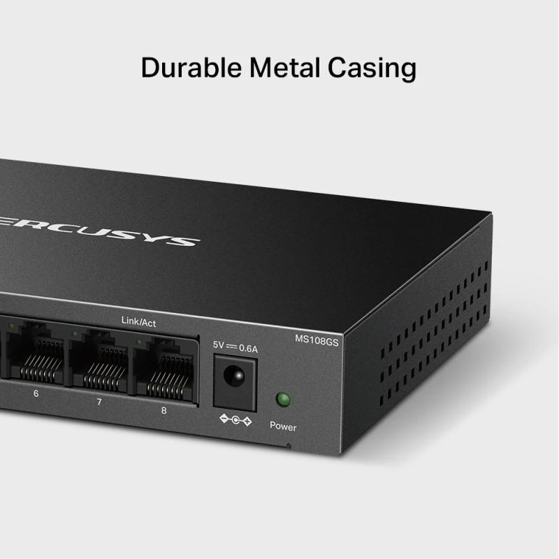 MEU Mercusys MS108G 8-Pordiline Gigabitine Lauajaotur