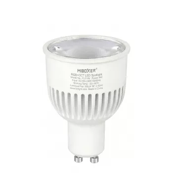 MIBOXER FUT106 GU10 LED prožektor 6W RGB-CCT hämardatav 450lm 2700-6500K Mi-Light