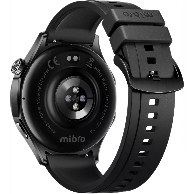 Mibro Watch GT nutikell, must, 1,72-tolline TFT-ekraan, 2 rihmaga
