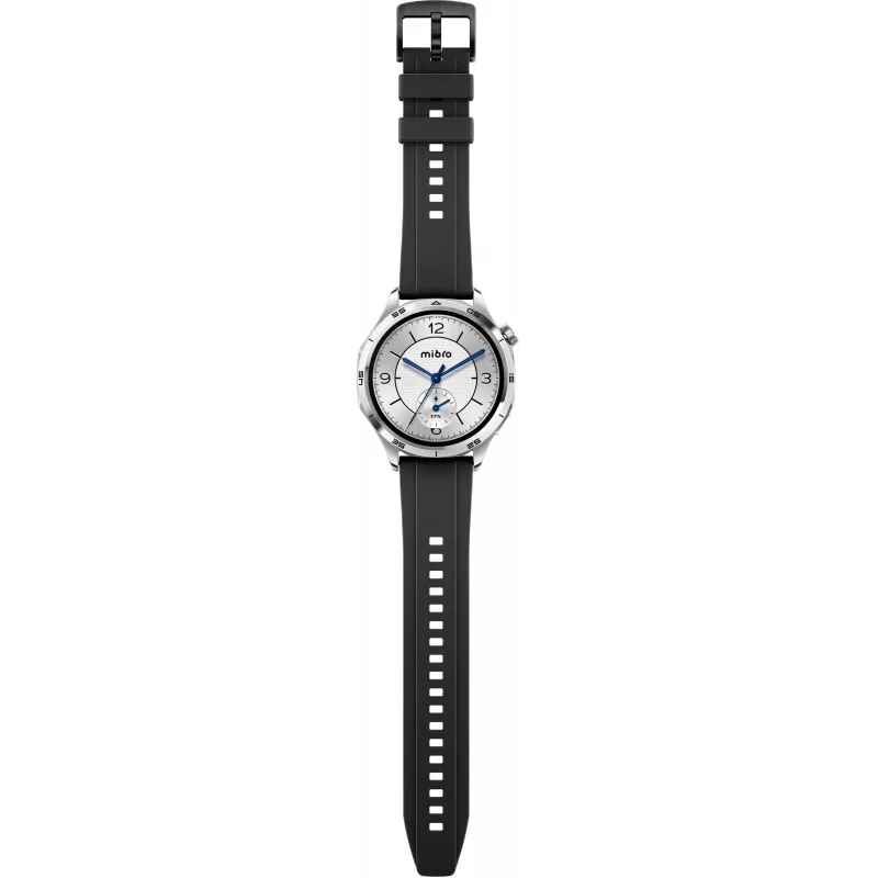 Mibro Watch GT Smartwatch with 1.75 inch HD TFT Display, Silver (2 Straps Included)