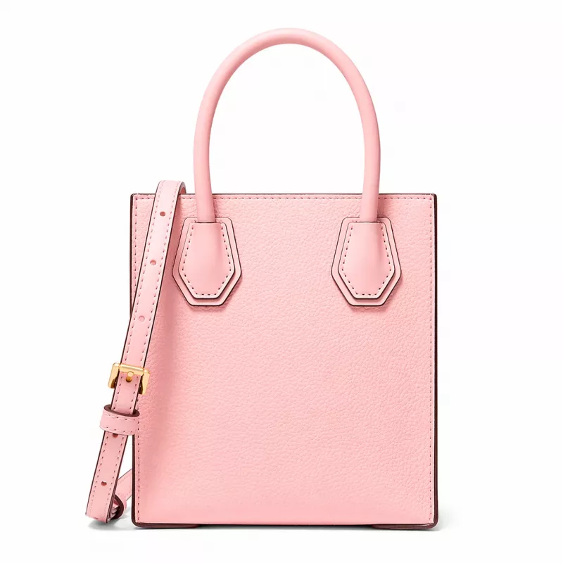 Michael Kore Naiste Ginny Õlakott Saffiano Nahast, Powder Blush, 15x17x6 cm