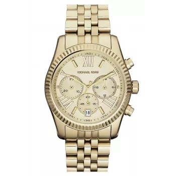 Michael Kors Bradshaw Chronograph Women's Watch MK5556 38mm Gold Stainless Steel
