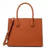 Michael Kors Greenwich Saffiano Leather Shoulder Bag Luggage 35T2GM9S3LLUG