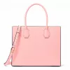 Michael Kors Greenwich Satchel Crossbody Bag naistele, Powder Blush, Saffiano nahk, 32x26x14 cm
