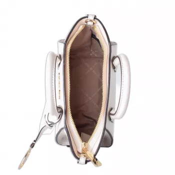 MICHAEL KORS Jet Set Charm naiste ristkottkott Signature Logo mustriga, ovaalse kujuga, 18x15x7 cm