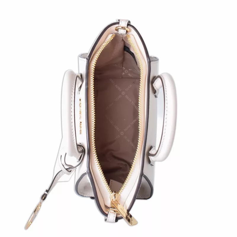 MICHAEL KORS Jet Set Charm naiste ristkottkott Signature Logo mustriga, ovaalse kujuga, 18x15x7 cm