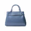 Michael Kors Jet Set Crossbody Bag Navy Signature Canvas